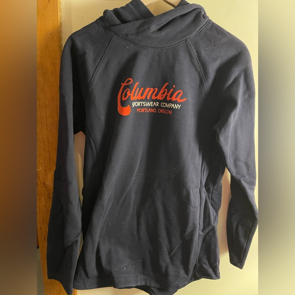Columbia Women's Navy Hooded Sweatshirt